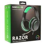GameMax Razor RGB Gaming Headset and Mic with 5.1 Surround Sound - Image 6