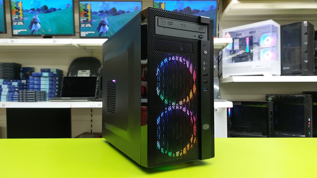 Cooler Master (3) Refurbished Desktop / AMD Ryzen 3 2200G 3.70GHz / 8GB RAM / 120GB M.2 + 1TB HDD - Image 1