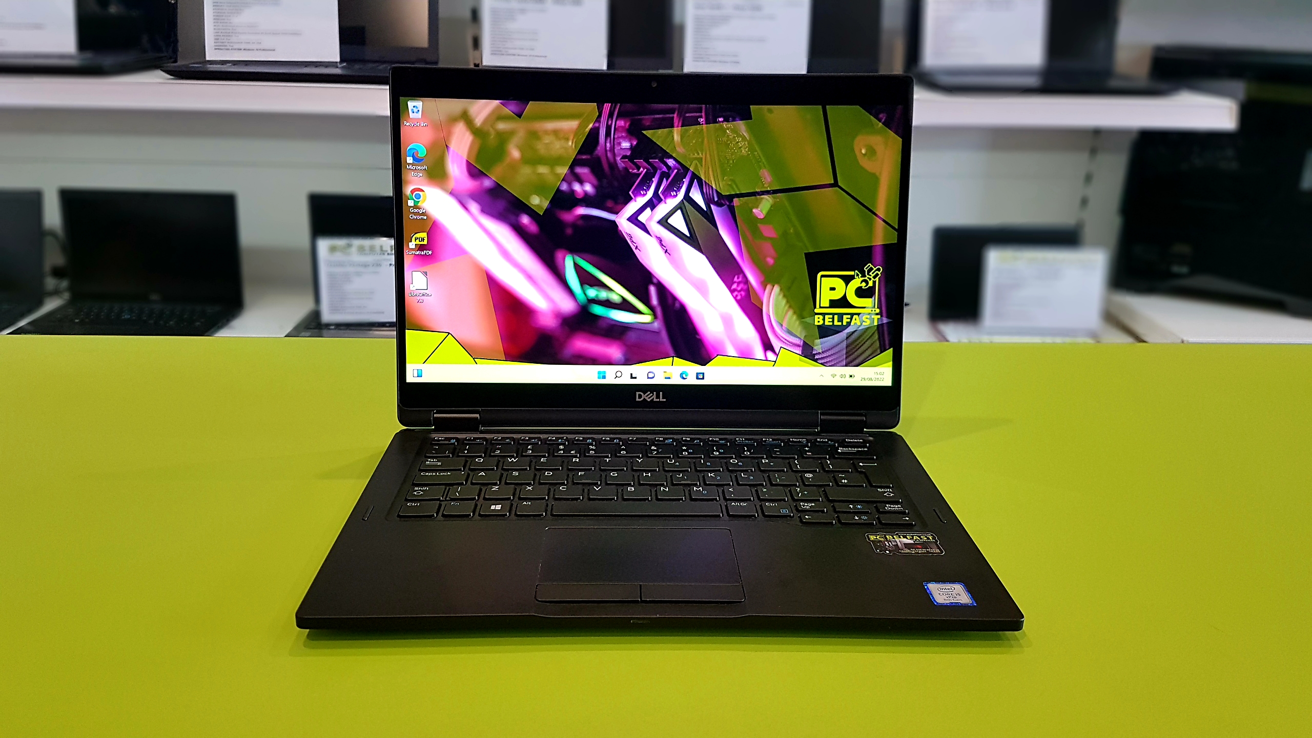 DELL TOUCHSCREEN FLIP (4) Dell Latitude 7390 2 in 1 Touchscreen/ Intel Core i5 8th Gen @3.60GHz / 8GB RAM / 256GB M.2 NVMe / Intel UHD 620 - Image 1
