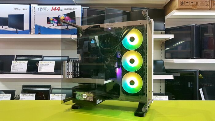 Custom Gaming PC Thermaltake P3 / Intel i5 11th Gen 2.70GHz (Turbo 4.60GHz) /16GB RAM / 500GB SSD & 1TB HDD / Multiple Choice Graphics - Image 5