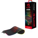 Marvo MG08 Gaming Mouse Pad, 7 Colour LED with 3 RGB Effects, Medium 350x250x4mm, USB Connection