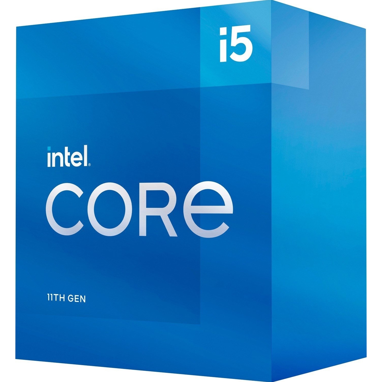 PRINT-I5-11400F Intel Core i5-11400F 6 Core Desktop Processor 6 Threads 2.6GHz up to 4.4GHz Turbo, Rocket Lake Socket LGA1200 12MB Cache - Image 1