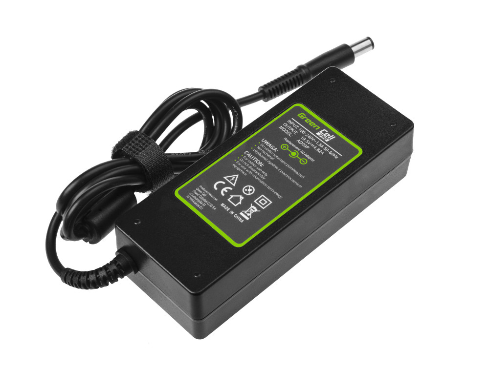green-cell-pro-charger-ac-adapter-for-dell-90w-195v-462a-74mm-50mm Green Cell PRO Charger / AC Adapter /AD09P/ 19.5V 4.62A 90W for Dell-Plug: 7.4mm-5.0mm - Image 1