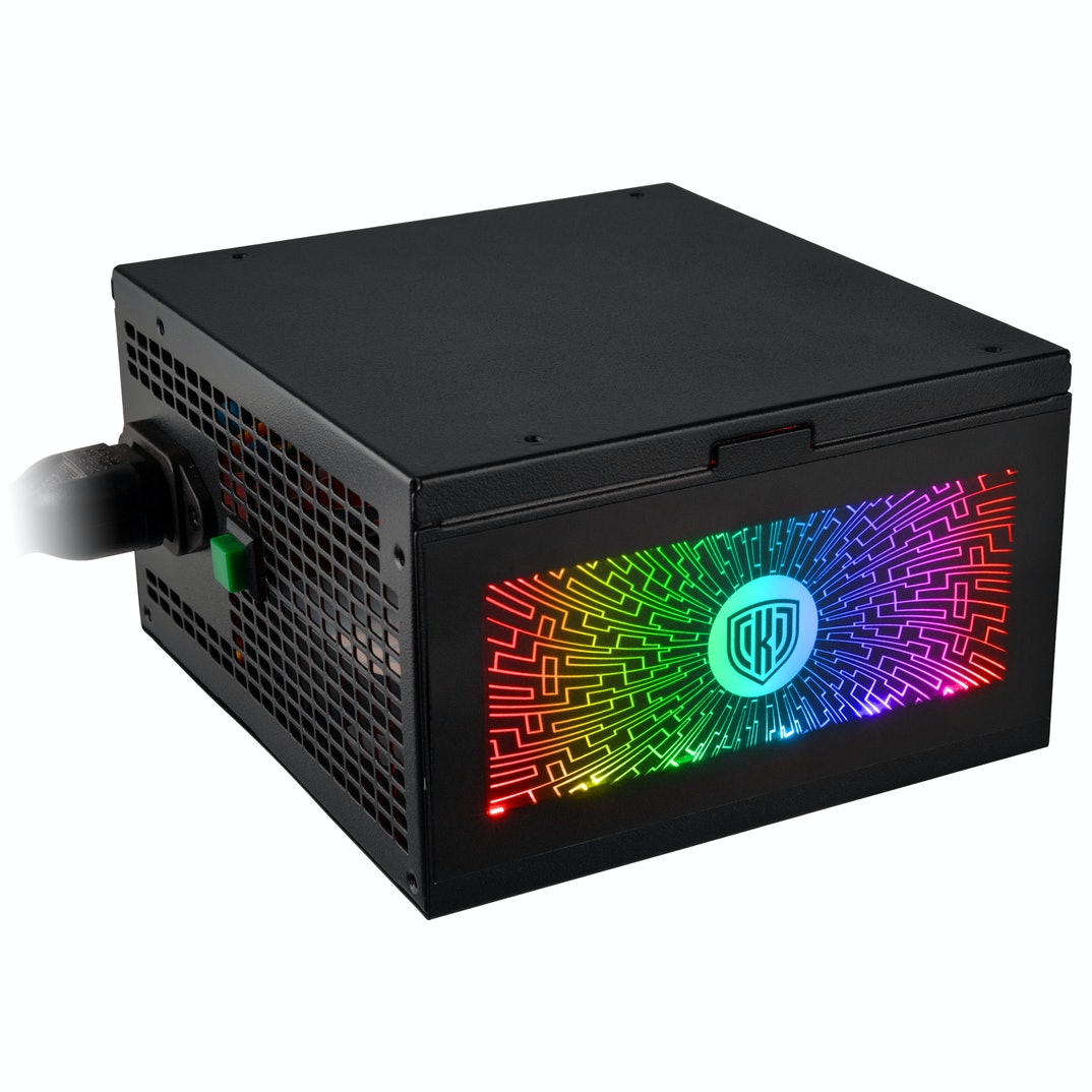 kolink psu 500 rgb 0 Kolink Core RGB Series 700W 80 Plus Certified RGB Power Supply - Image 1