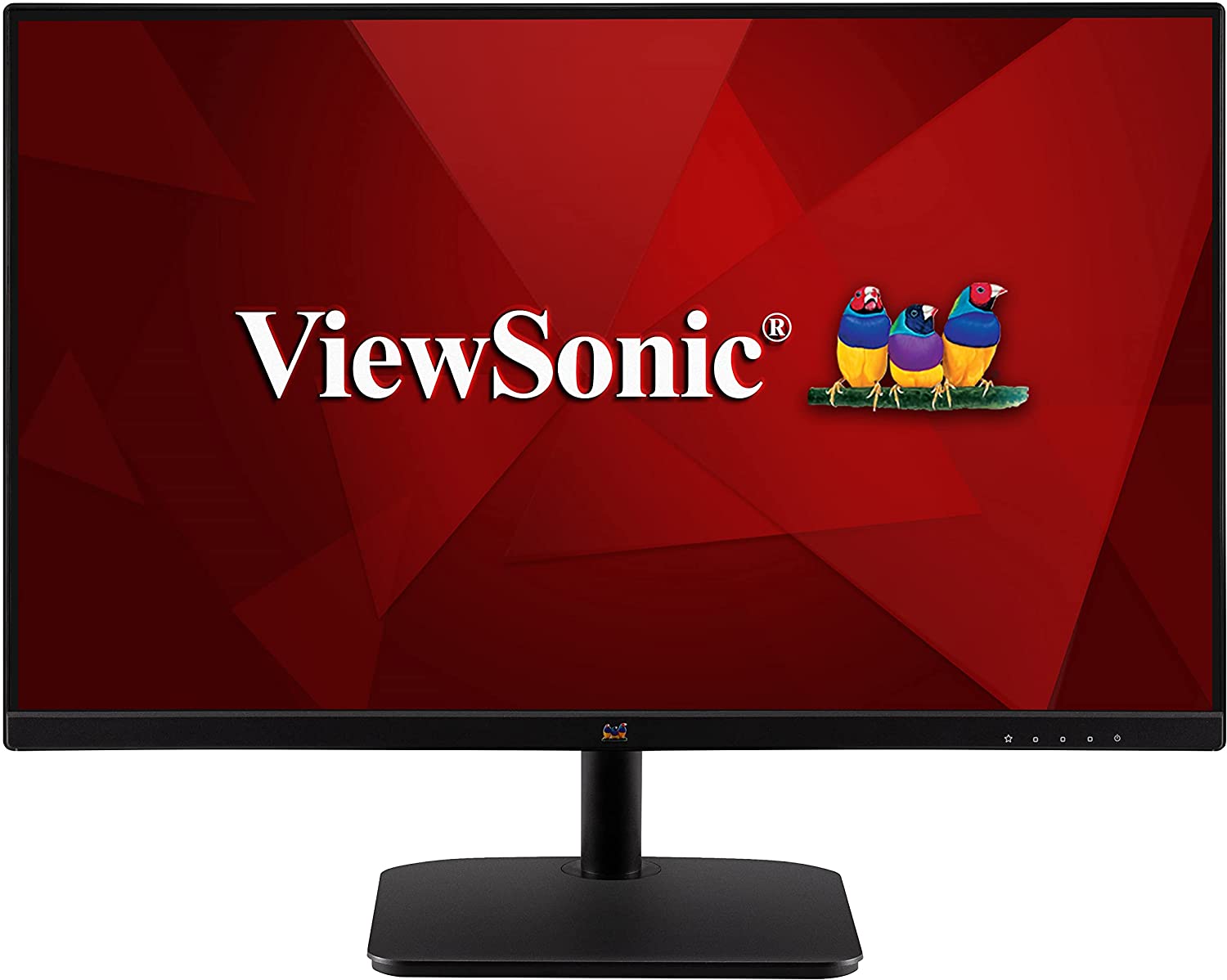 viewsonic va2432 0 ViewSonic VA2432-h 23.8" Full HD IPS 75Hz Monitor - Image 1