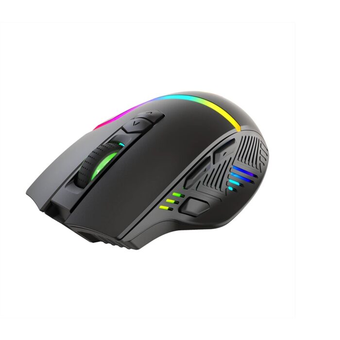 Marvo Scorpion M791W Wireless and Wired Dual Mode Gaming Mouse, Rechargeable, RGB with 7 Lighting Modes, 10000 dpi, 8 Buttons - Image 2
