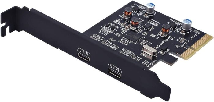 PCI-E Card, USB C 3.1PCI Express Card with Dual Type-C Ports PCI Express - Image 2