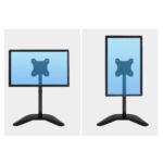 piXL Single Monitor Arm Desk Stand, Freestanding, Height Adjustable, Pivot, Swivel 360 - Image 3