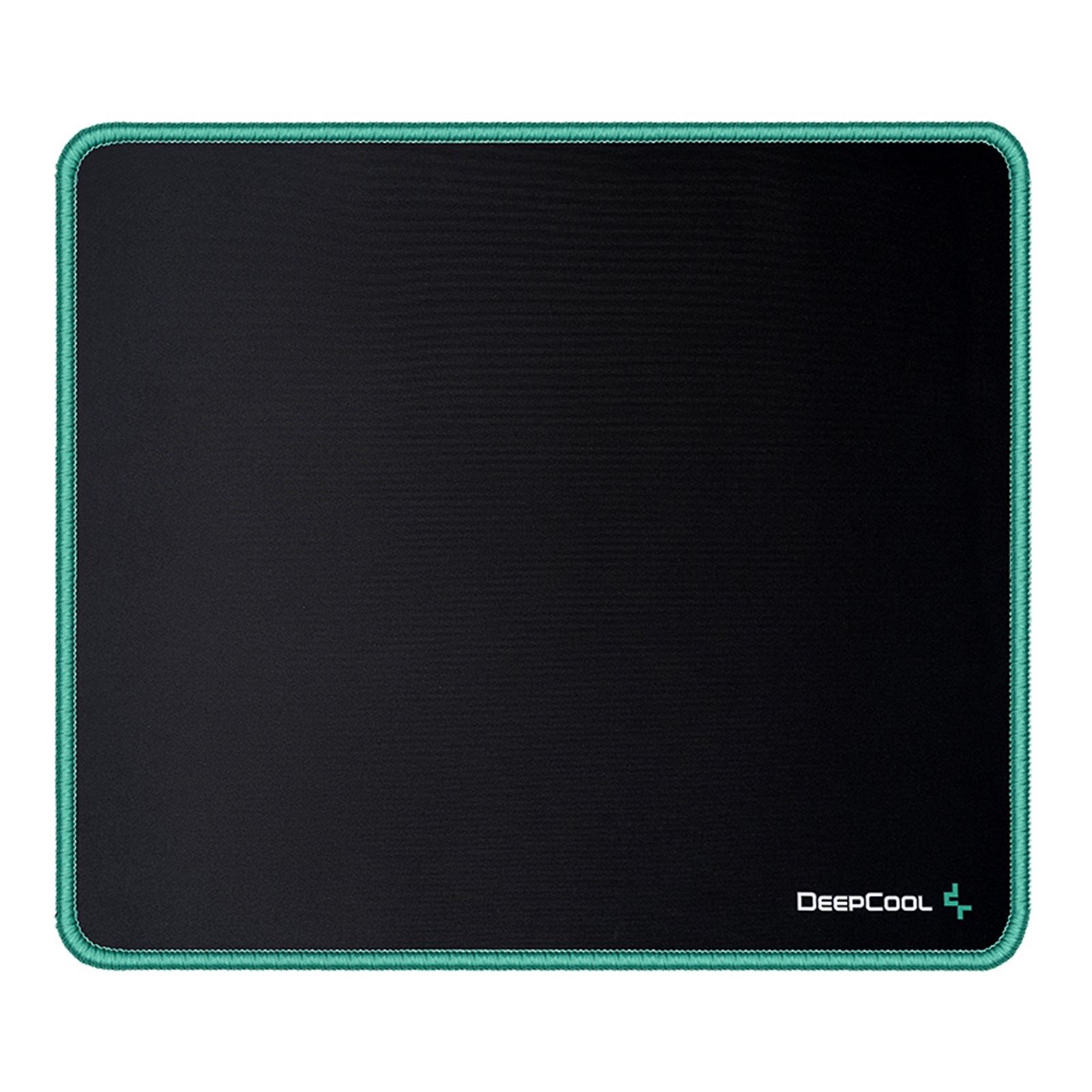 ACDEE-GM810 DeepCool GM800 Gaming Mouse Pad, Medium 320x270x3mm, Precision Cloth Surface for Speed and Control with Non-Slip Rubber Base, Spill Proof and Anti-Fray Design, Black with Green Trim - Image 1