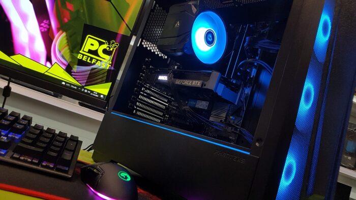 Custom Gaming PC Phanteks / Intel i7 10th Gen @ 4.80GHz / 16GB RAM / 1TB M.2 NVMe / RTX3060 12GB - Image 4