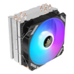 Antec A400i Neon Lighting Heatsink & Fan, Intel & AMD Sockets, PWM RGB Silent Fan, 4 Direct Touch Heatpipes, 150W TDP - Image 2