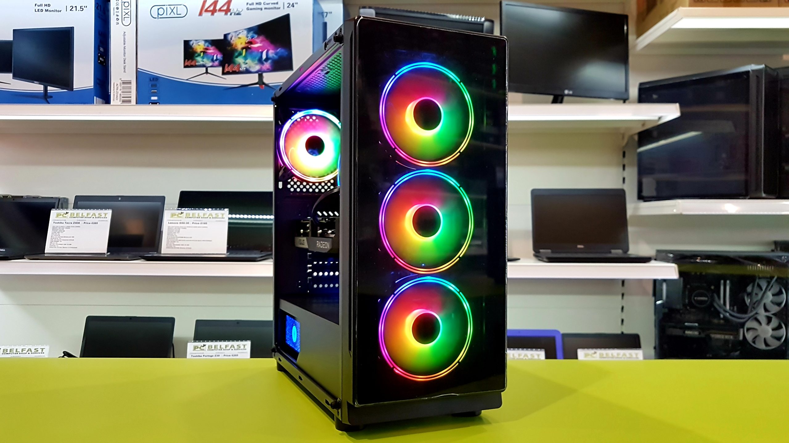 CRONUS ACHOS 10 (2) Custom Gaming PC Cronus Achos / Intel i5 4.30GHz / 16GB RAM / 480GB SSD / Radeon RX6600 8GB - Image 1