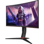AOC C24G2U/BK 23.6" 165Hz 1ms Gaming Curved Monitor - Full HD, 1ms, Speakers, HDMI - Image 3