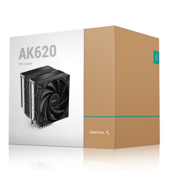 DeepCool AK620 Universal Socket 120mm PWM 1850RPM Black Fan CPU Cooler - Image 2