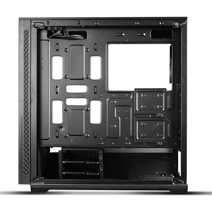 DeepCool MATREXX 70 ADD-RGB 3F Case, Gaming, Black, Mid Tower, 2 x USB 3.0 / 1 x USB 2.0, Tempered Glass Side & Front Window Panels - Image 4