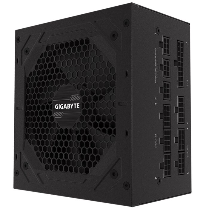 Gigabyte P750GM 750W PSU, 120mm Smart Hydraulic Bearing Fan, 80 PLUS Gold, Fully Modular, UK Plug, High-Quality Japanes Capacitors, Powerful Single +12V Rail - Image 4