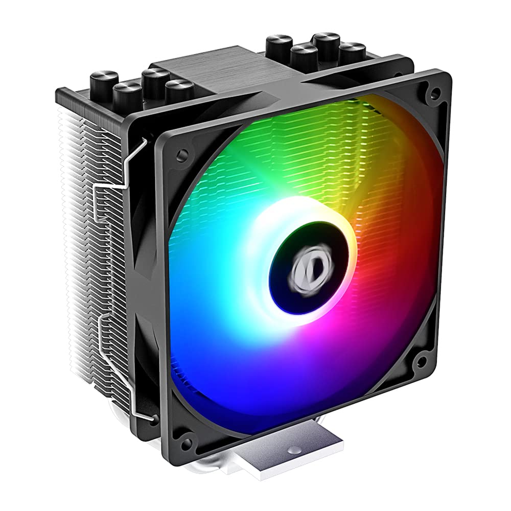 ID-COOLING SE-214-XT ARGB ID-COOLING SE-214-XT ARGB CPU Cooler 4 Heatpipes CPU Air Cooler Addressable RGB Light - Image 1