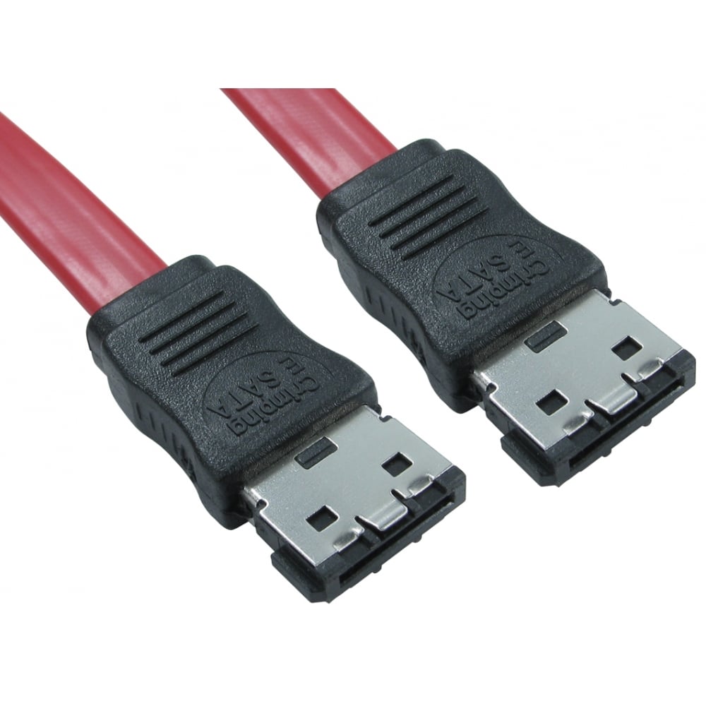 1m eSATA v2 Data Cable 1m eSATA v2 Data Cable - Image 1