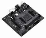 Asrock A520M-HDV, AMD A520, AM4, Micro ATX, 2 DDR4, VGA, DVI, HDMI, M.2 - Image 2