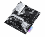Asrock B550 PRO4, AMD B550, AM4, ATX, 4 DDR4, VGA, HDMI, XFire, PCIe4, RGB Lighting, M.2 - Image 3