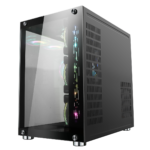 GamMax DS360 Glass Gaming Case 6 x Infinity ARGB Fans Hub - Image 5