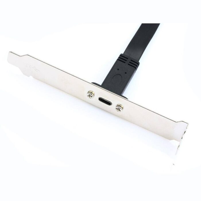 USB 3.1 Front Panel Header Type E M to Type C F Motherboard Expansion Cable - Image 2