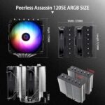 Thermalright Peerless Assassin 120 SE ARGB CPU Air Cooler for AMD - AM4/AM5 & Intel - 1700/1150/1151/1200 - Image 2