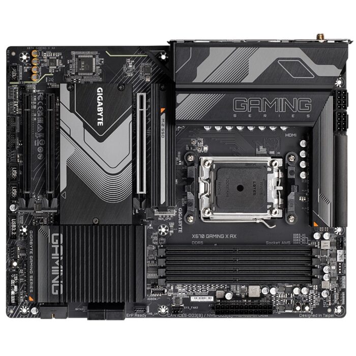 Gigabyte X670 GAMING X AX (rev.10) Motherboard, AMD socket AM5, ATX, DDR5 - Image 3