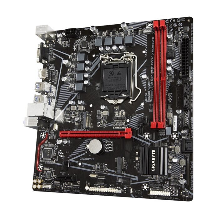 Gigabyte B560M H Motherboard, Socket 1200, Micro ATX, DDR4, Ultra Durable, Direct 6+2 Phase Digital VRM - Image 3