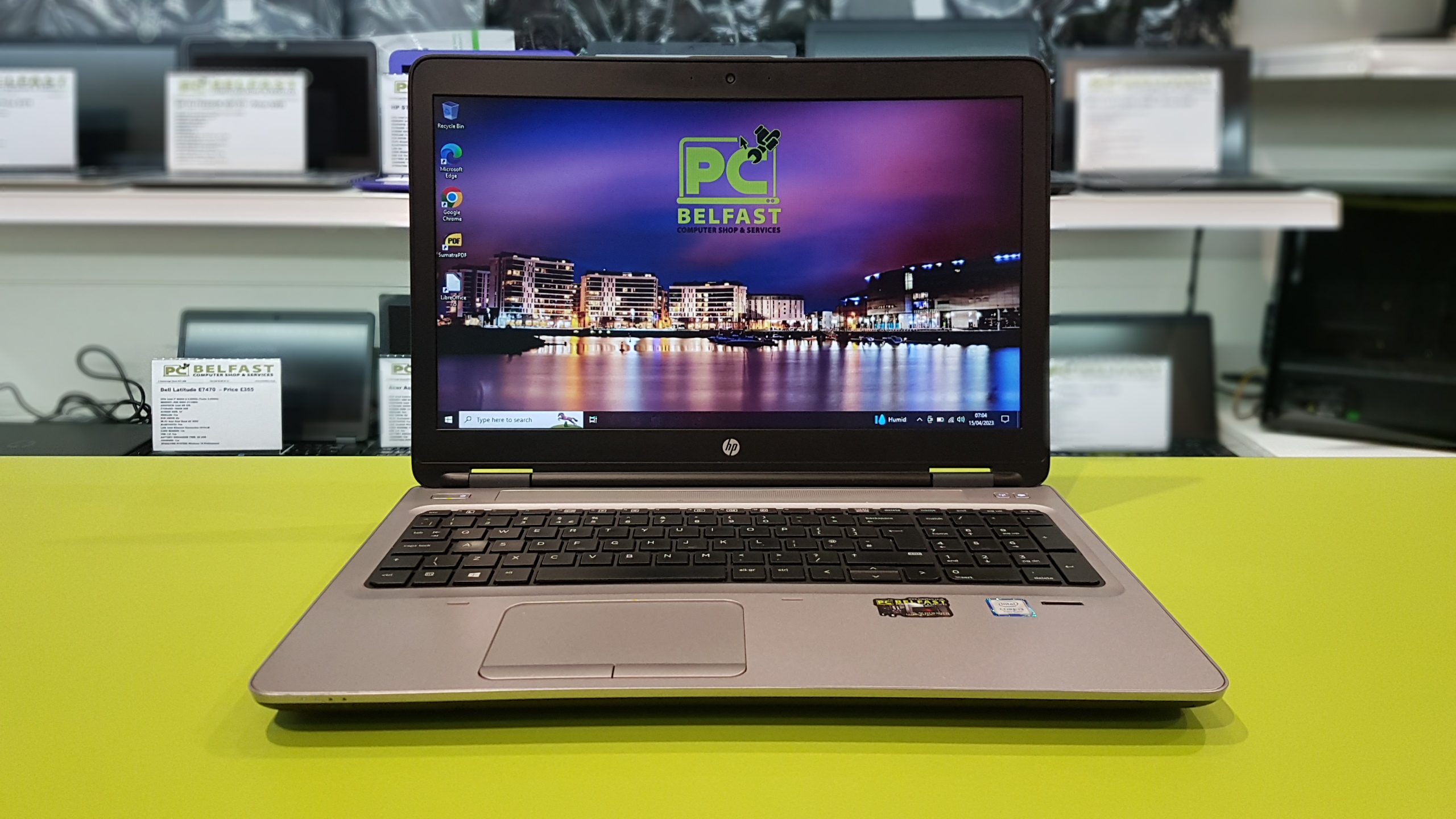 HP Probook 650 G3 (1) HP Probook 650 G3 / Intel i3 7th Gen 2.40GHz / 16GB RAM / 128GB SSD / Intel HD 620 - Image 1