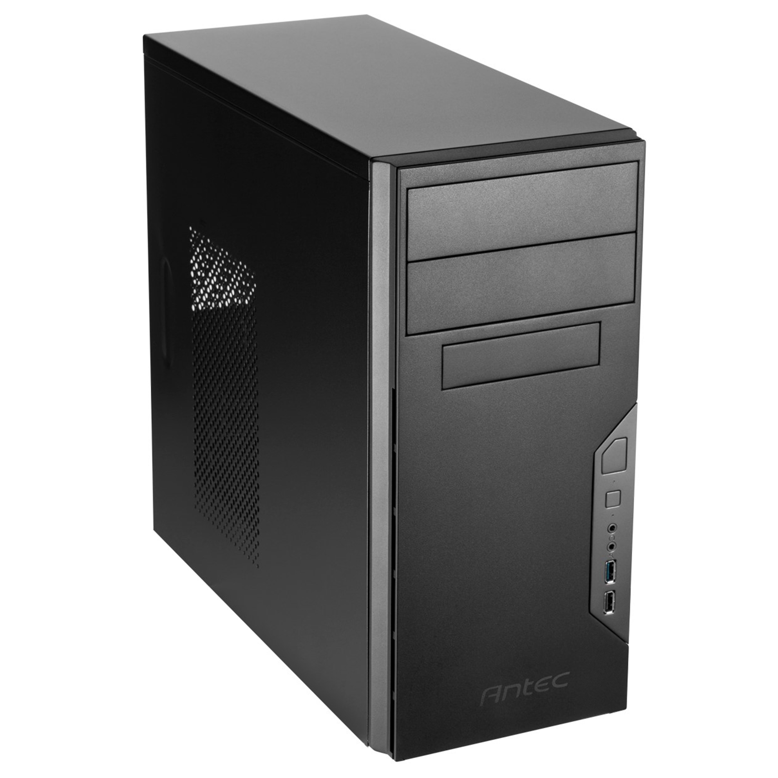 ANTEC VSK-3000B ANTEC VSK-3000B-U3/U2 Case, Home & Business, Black, Micro Tower - Image 1
