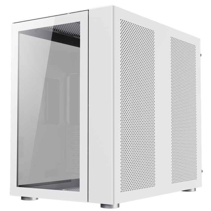 GameMax Infinity Mid-Tower ATX PC White Gaming Case Bundle With 6 x ARGB Fans Included - Image 5