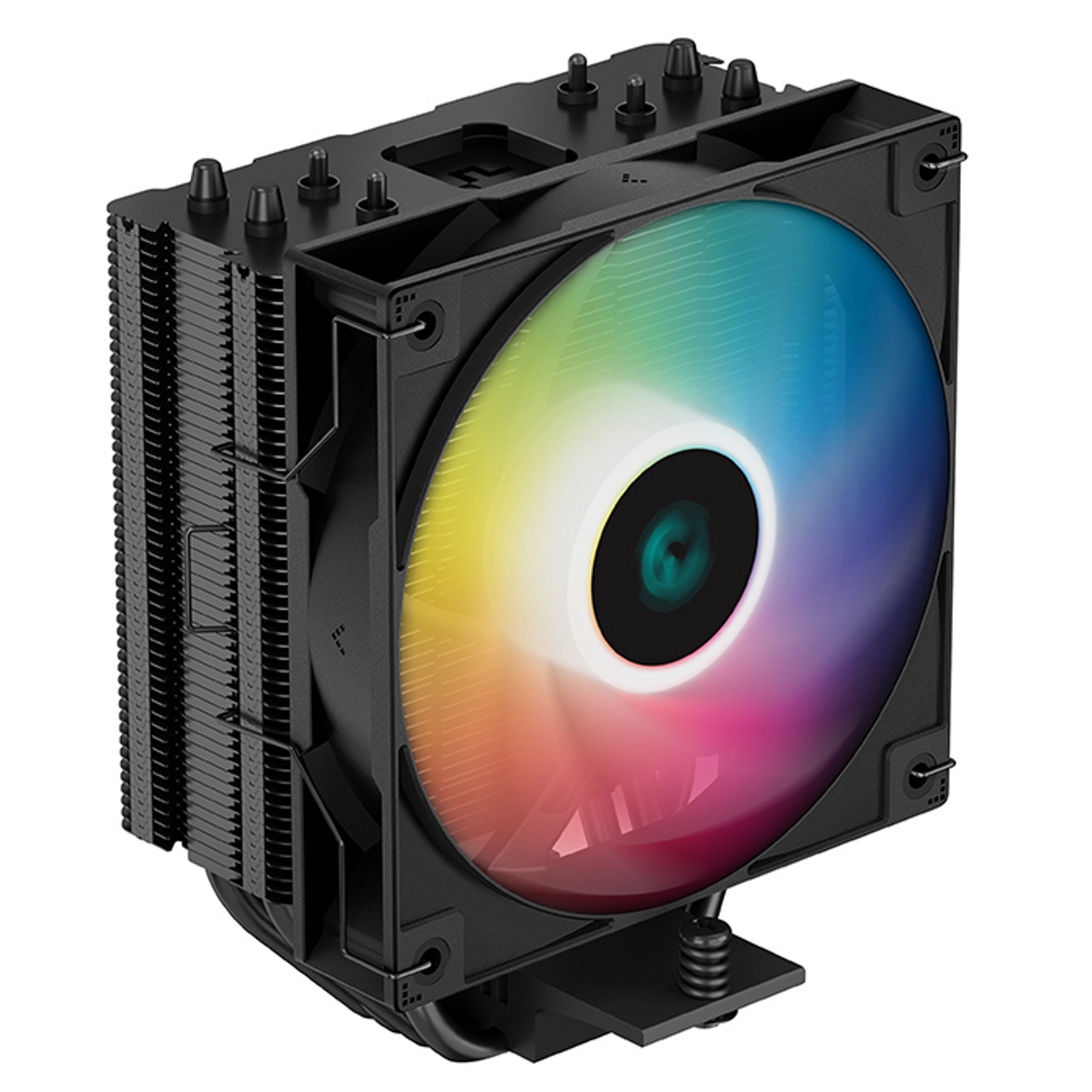 DeepCool AG400 BK ARGB DeepCool AG400 BK ARGB, Universal Socket, 2000RPM, 4 Heat Pipes, 220W - Image 1