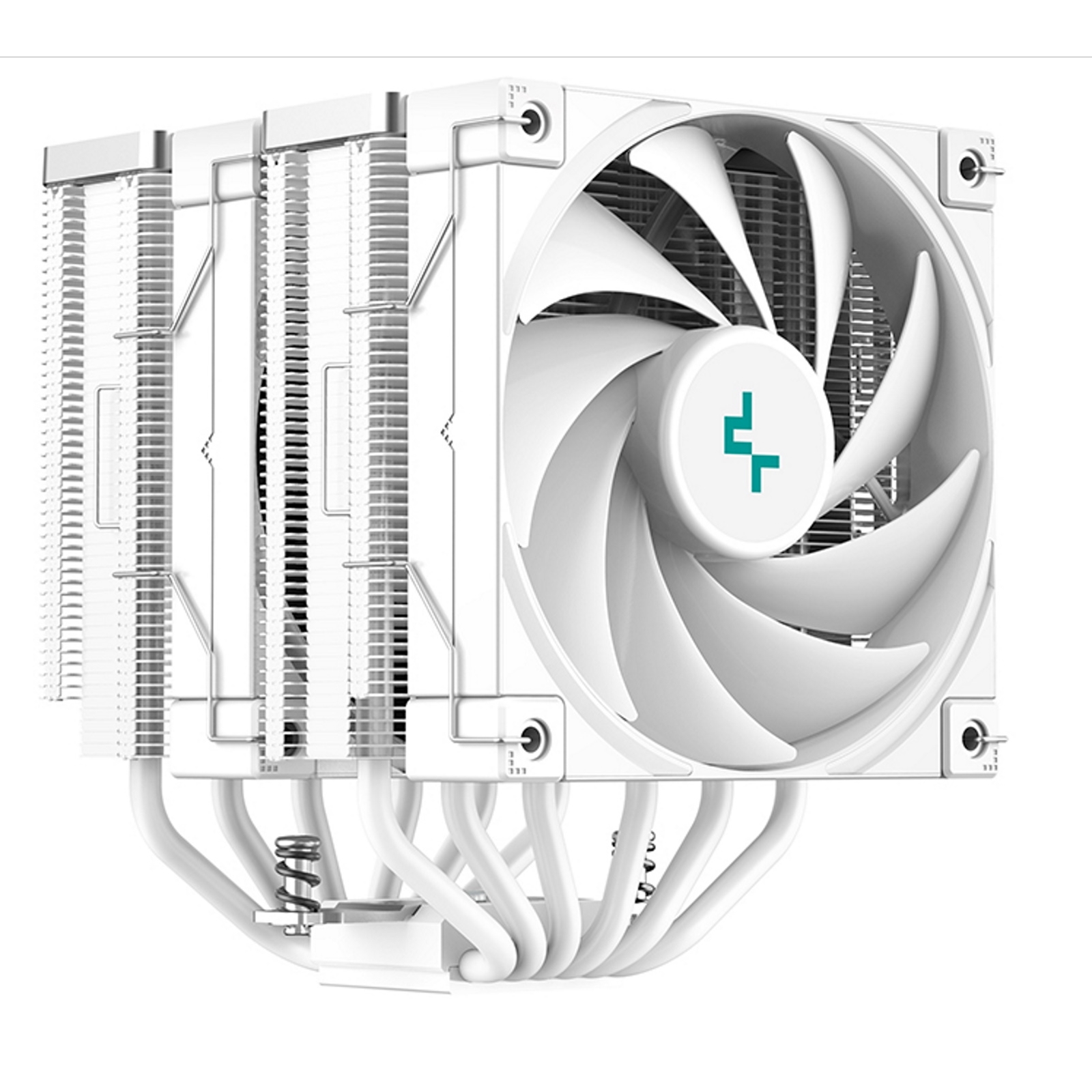 DeepCool AK620 white 0 DeepCool AK620 WH Fan CPU Cooler, Universal Socket, 6 Heat Pipes, 260W , White Edition - Image 1