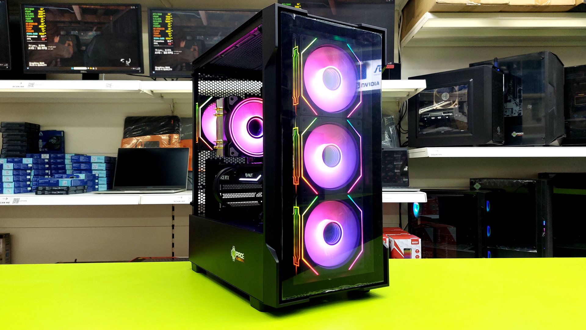CIT BOLT BLACK 334 (2) Refurbished Custom Gaming PC / Intel i7 11700F 11th Gen 4.90GHz / 16GB RAM / 1TB SSD / Multi Choice Graphics - Image 1