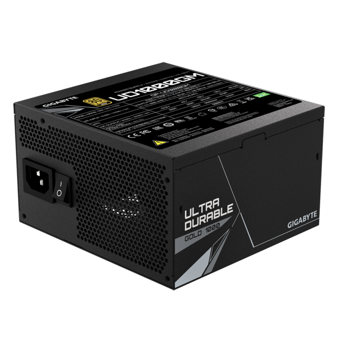 Gigabyte GP-UD1000GM 1000W 80 Plus Gold Certified Fully Modular Power Supply - Image 2