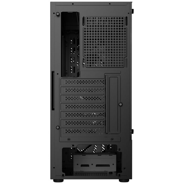 ANTEC AX20 Case, Black, Mid Tower, Mesh Design for Massive Airflow, 3 x RGB Fans - Image 3