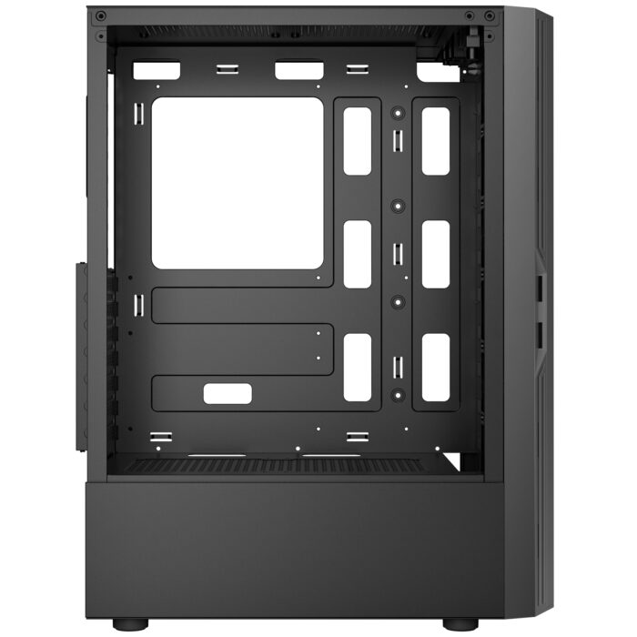 ANTEC AX20 Case, Black, Mid Tower, Mesh Design for Massive Airflow, 3 x RGB Fans - Image 6