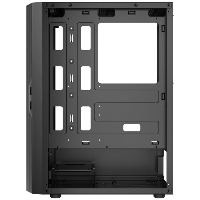 ANTEC AX20 Case, Black, Mid Tower, Mesh Design for Massive Airflow, 3 x RGB Fans - Image 5
