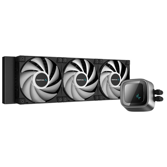 DeepCool LS720 Premium AiO Liquid CPU Cooler, 360mm Radiator, PWM 2250RPM Cooling Fans, Addressable RGB LED Lighting - Image 2