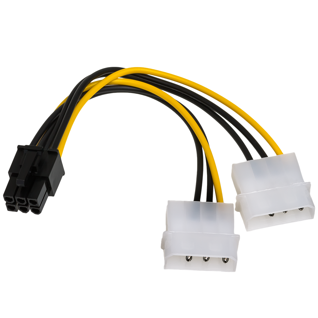 Adapter_2x_MolexPCI-Express_6-pin Adapter 2x Molex/PCI-Express 6-pin - Image 1