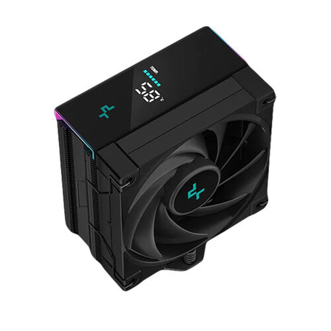 DeepCool AK400 Digital DeepCool AK400 Digital CPU Cooler, 1x 120mm Fan, Single Tower ARGB, Intel/AMD - Image 1