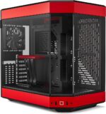 HYTE Y60 Dual Chamber Mid-Tower ATX Case - Red