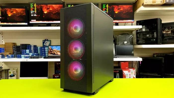 Custom Gaming Desktop / Intel i7 10th Gen 4.80GHz / 16GB RAM / 480GB SSD & 2TB HDD / Multi Choice Graphics - Image 4