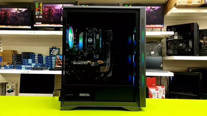 Custom Gaming Desktop / Intel i7 10th Gen 4.80GHz / 16GB RAM / 480GB SSD & 2TB HDD / Multi Choice Graphics - Image 2