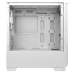 CIT Level 2 White Micro-ATX Mesh PC Gaming Case with 3 x 120mm RGB Rainbow Fans Included - Image 6