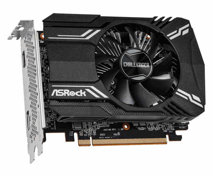 Asrock RX6400 Challenger ITX 4GB, 4GB DDR6, PCIe4, HDMI, DP - Image 2