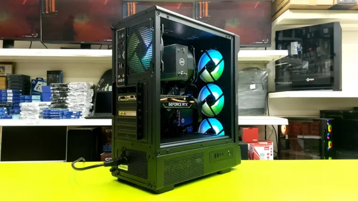 Refurbished Gaming Desktop / Intel i5 10600 4.80GHz / 16GB RAM / 256GB SSD + 1TB HDD / Multi Choice Graphics - Image 4
