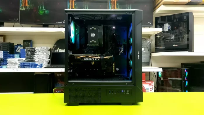 Refurbished Gaming Desktop / Intel i5 10600 4.80GHz / 16GB RAM / 256GB SSD + 1TB HDD / Multi Choice Graphics - Image 2