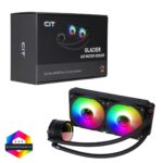 AIO 240mm Pro Glacier Watercooler  Black ARGB Infinity